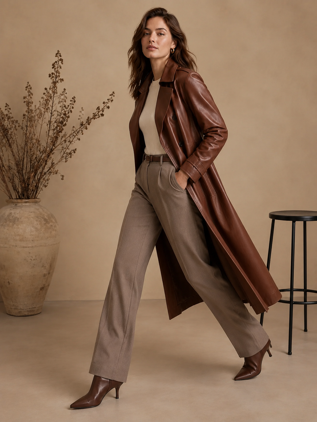 Marchetti Ankle-Length Coat - Image 2