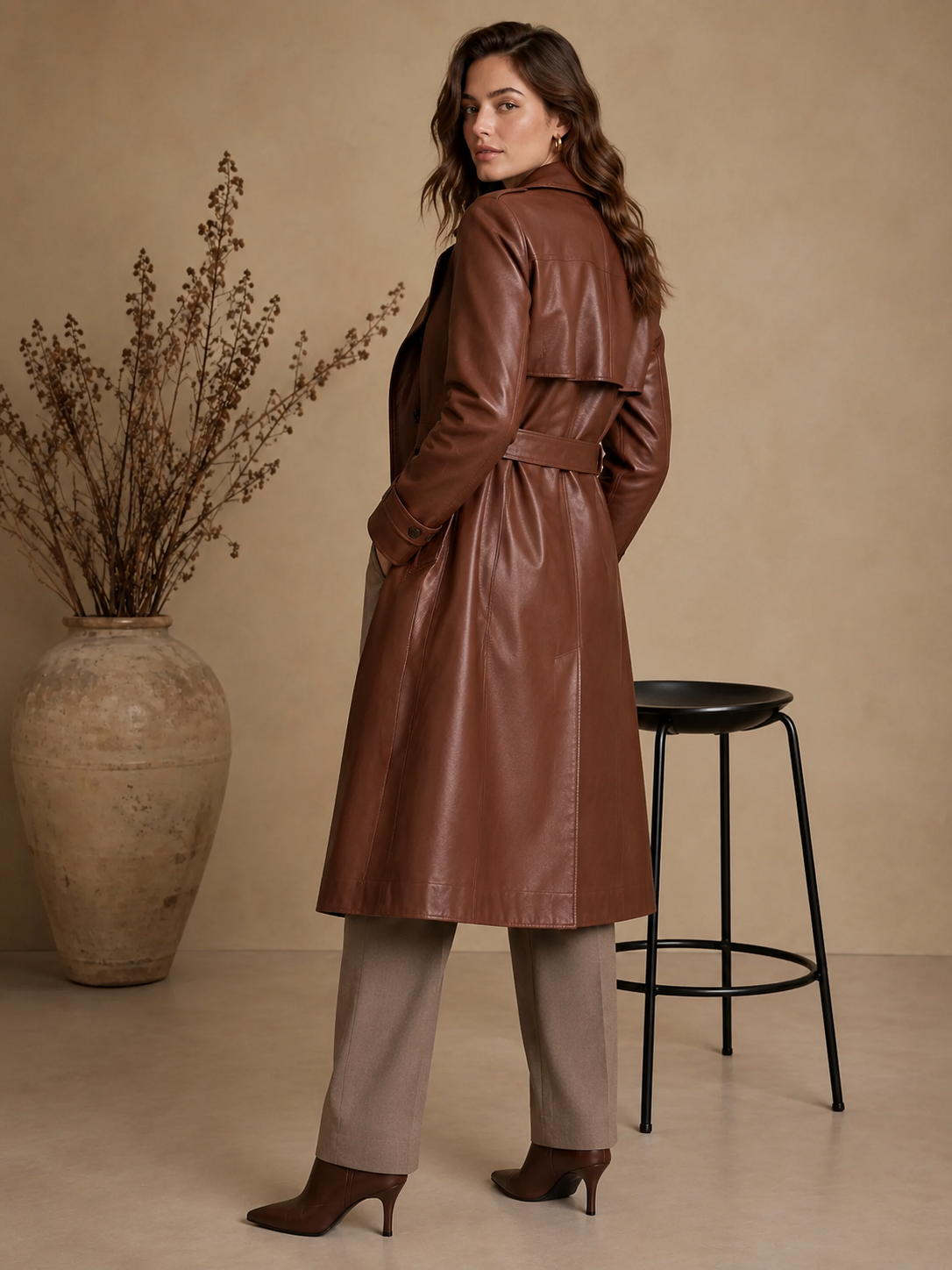 Marchetti Ankle-Length Coat - Image 4